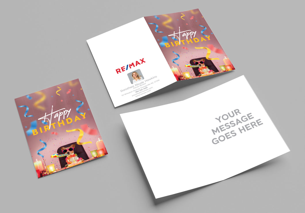 Remax Happy Birthday Cards - 002