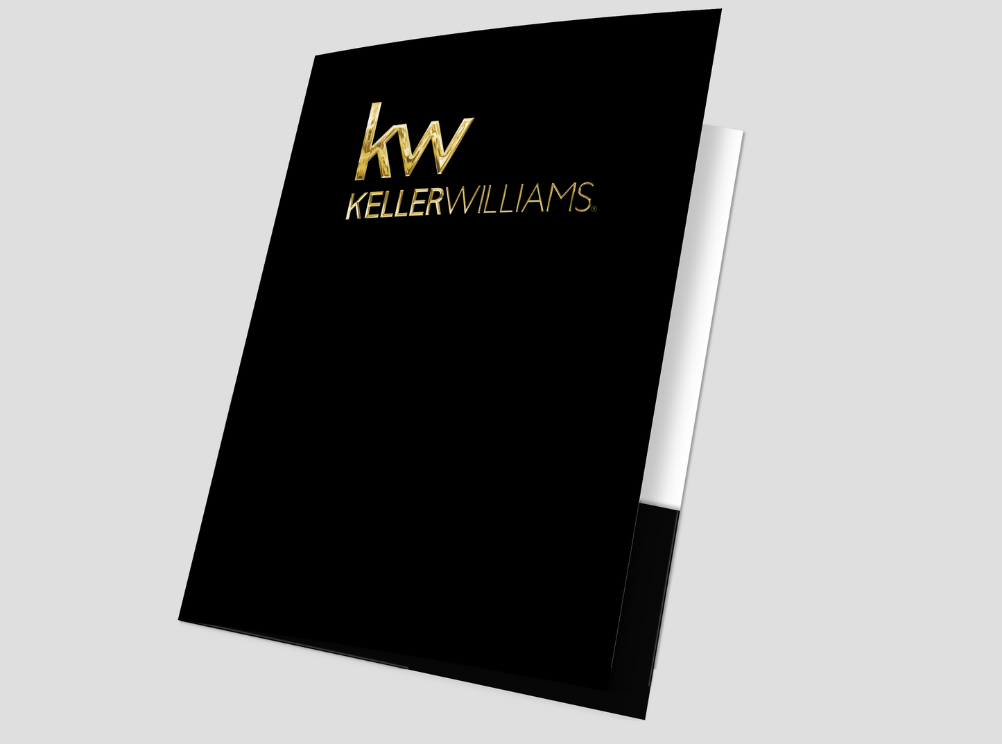 Pack  25 Presentation Folders Keller Williams | Generic | Luxury