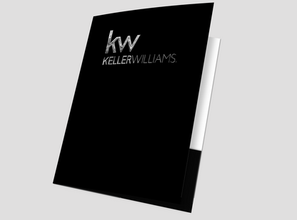Pack  25 Presentation Folders Keller Williams | Generic | Luxury