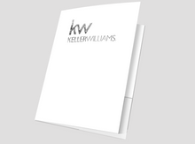 Load image into Gallery viewer, Keller Williams Presentation Folders with Embossed Foil (25 pack)
