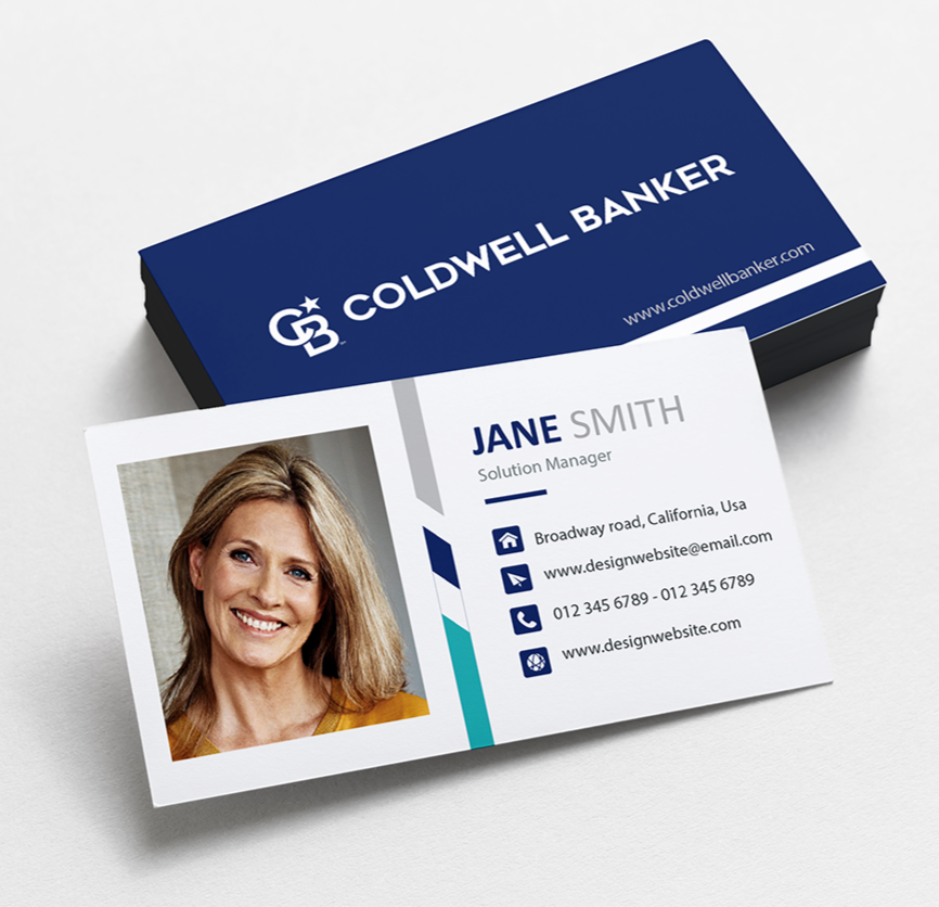 Coldwell Banker  Soft Touch Laminated Business Cards