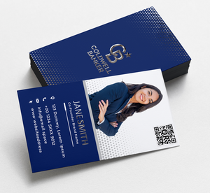 Coldwell Banker  Luxury Business Cards With Embossed Metallic FOIL