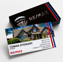 Load image into Gallery viewer, Remax   Soft Touch Laminated Business Cards - HBC -002
