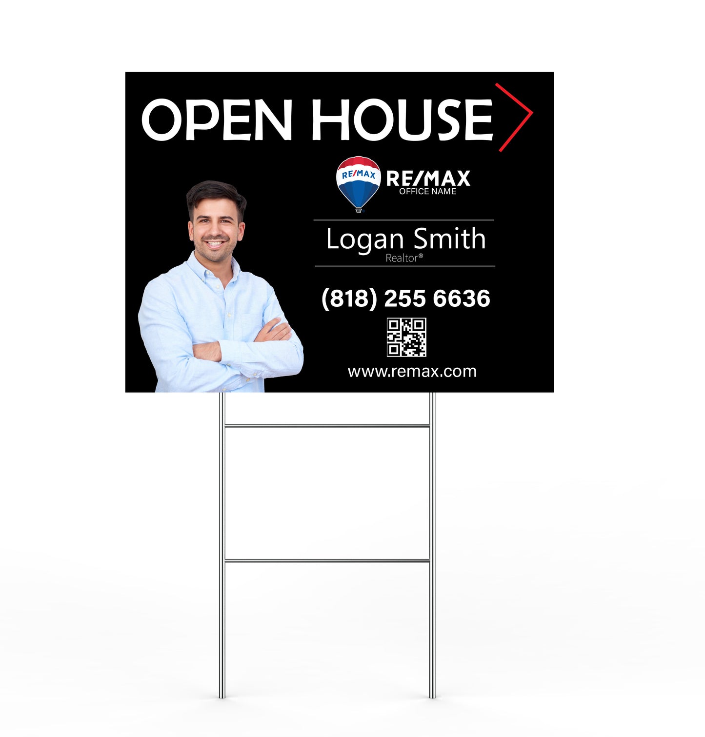 Remax OPEN HOUSE Signs-  001