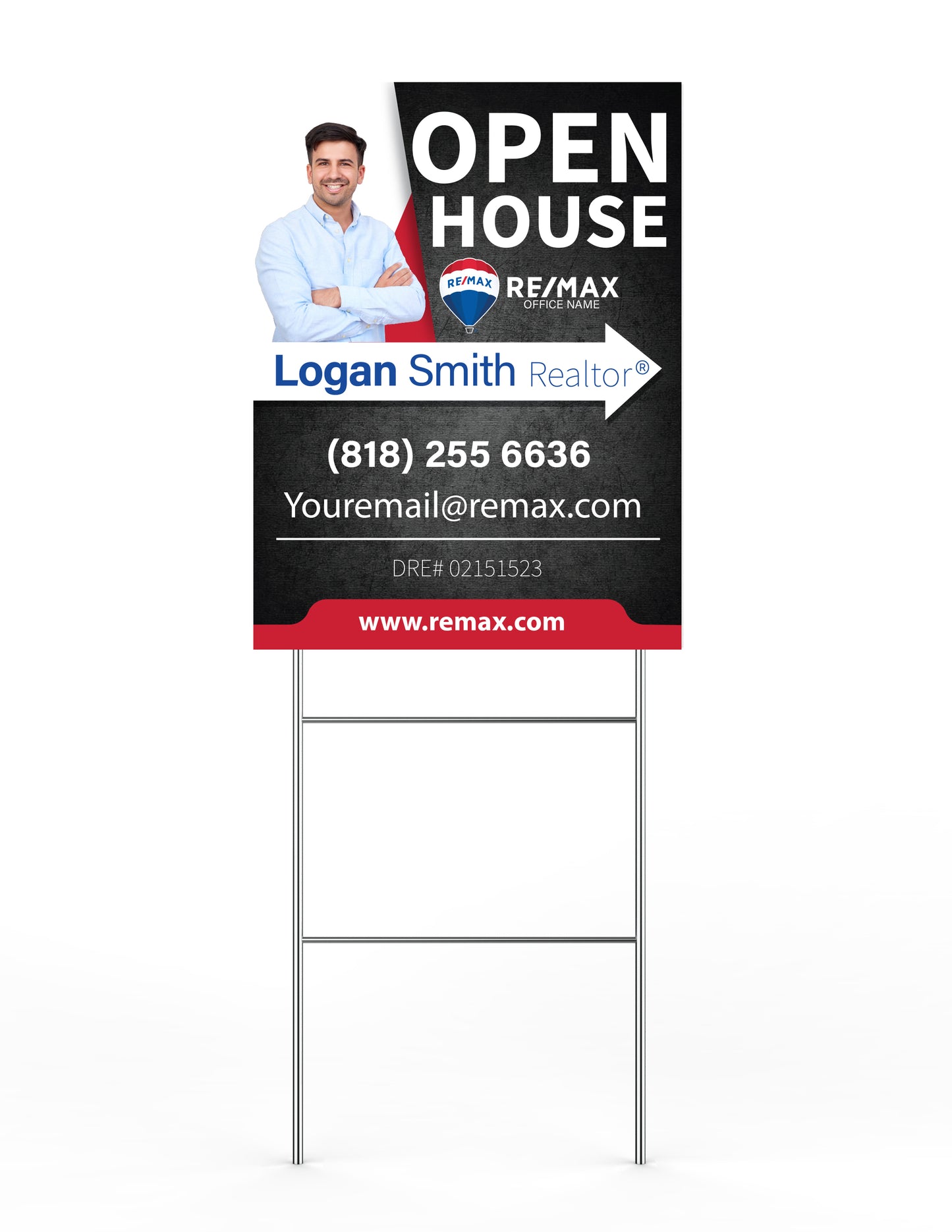 Remax OPEN HOUSE Signs-  001