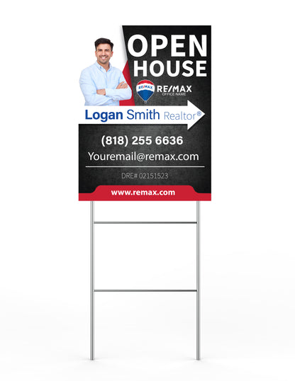 Remax OPEN HOUSE Signs-  001