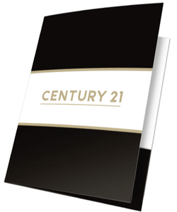 Century 21 Custom Presentation Folder Printing with Soft touch laminating - 017