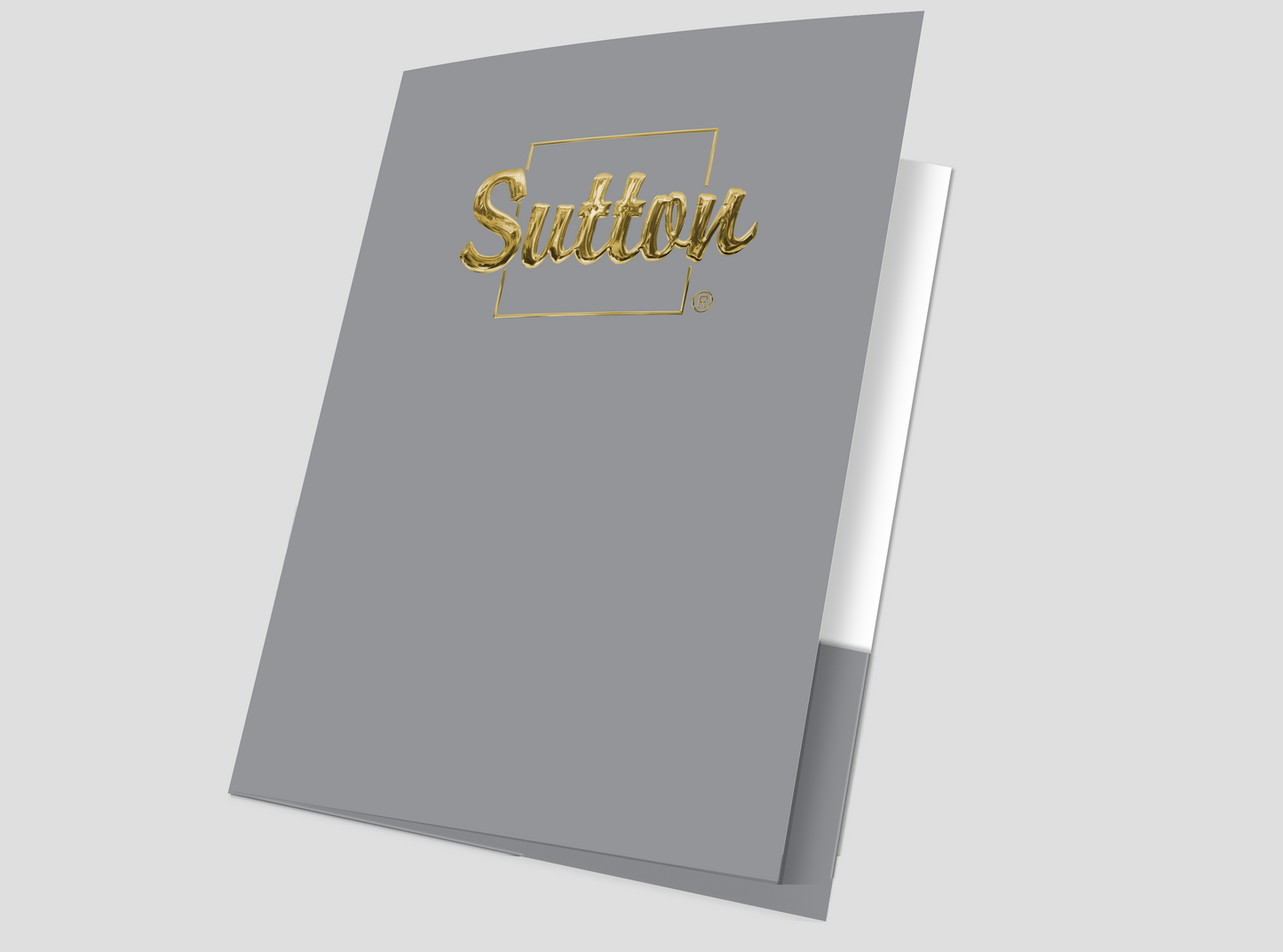 Sutton Presentation Folders with Embossed Foil (25 pack)