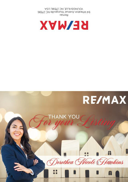 Thank you Cards Remax