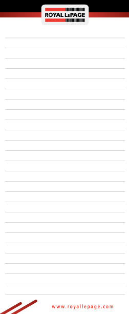 Notepad Royal Lepage - 001