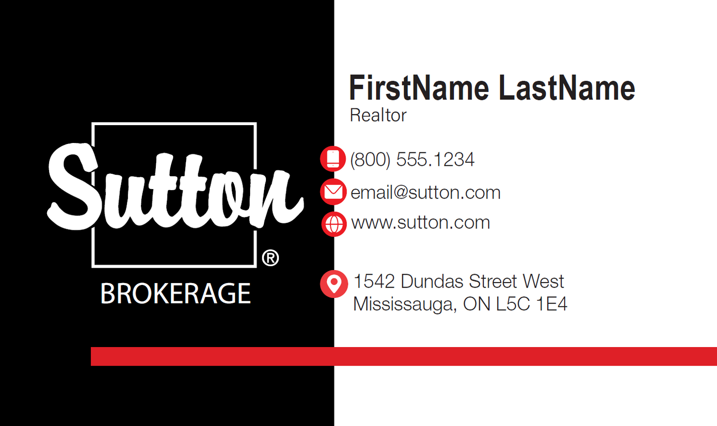 Sutton  | Business Card | Luxury