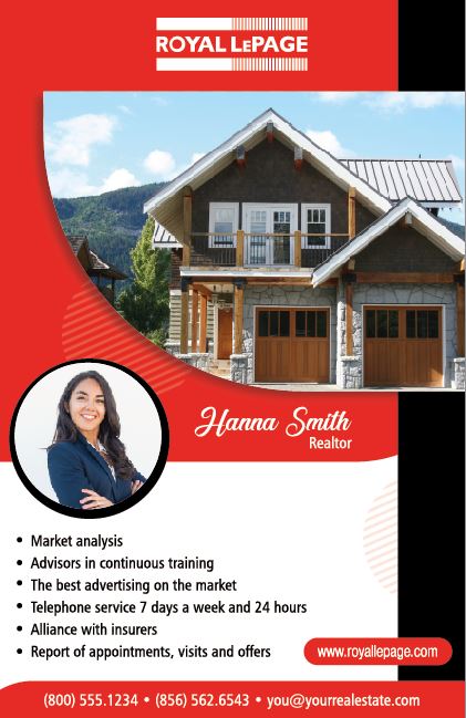 Postcard Printing Royal Lepage